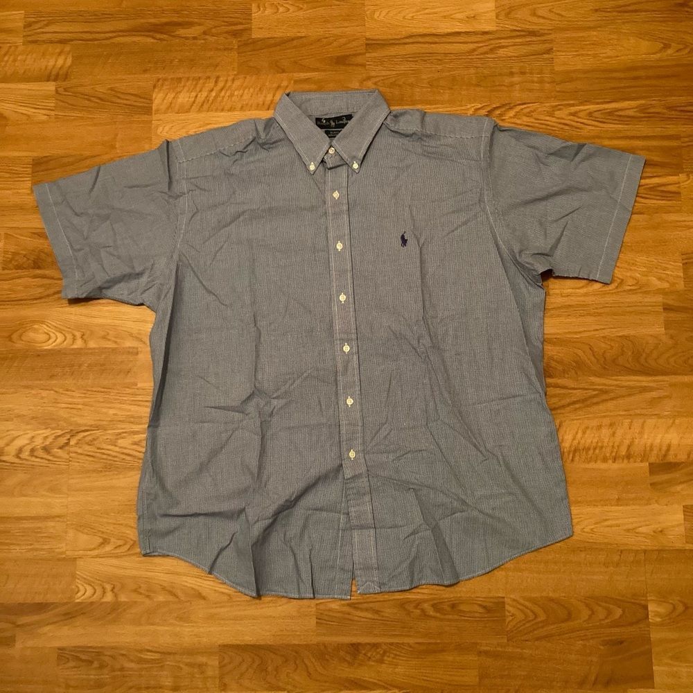 Polo by Ralph Lauren S/S Button Down Shirt Mens Size: XL